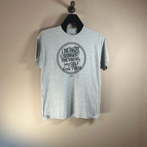 Marvel What If Thor T-Shirt Gray XL POP! Tees I'm Saving Myself‎ For Thor